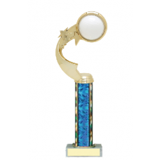 Trophies - #B-Style Volleyball Ribbon Star